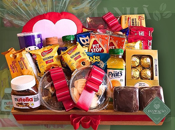 Cesta Coffe Gold | Café da Manhã e Tarde