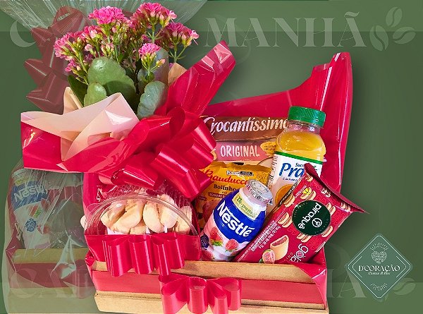 Cesta Alegria | Café da Manhã e Tarde