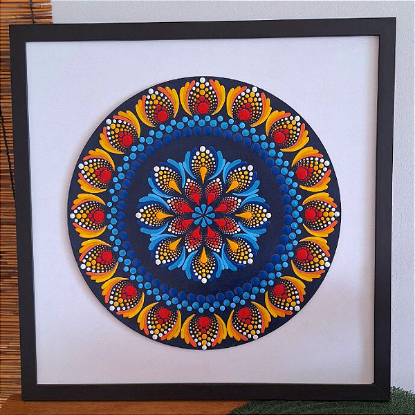 Mandala Cantinho da Sabedoria - Com moldura