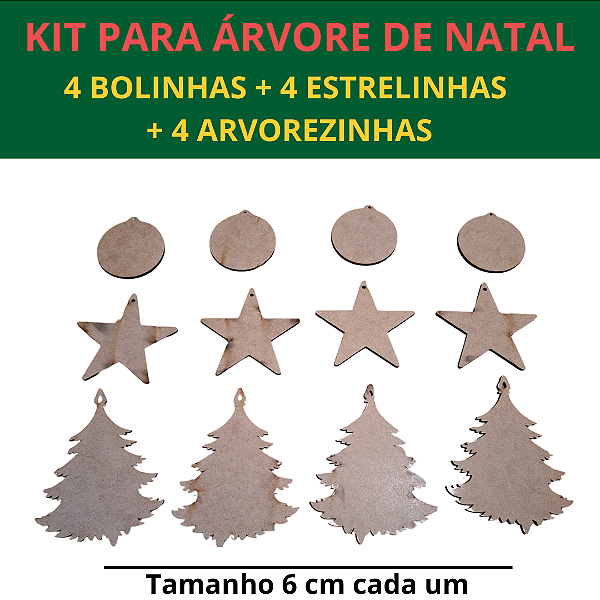 KIT PARA ÁRVORE DE NATAL