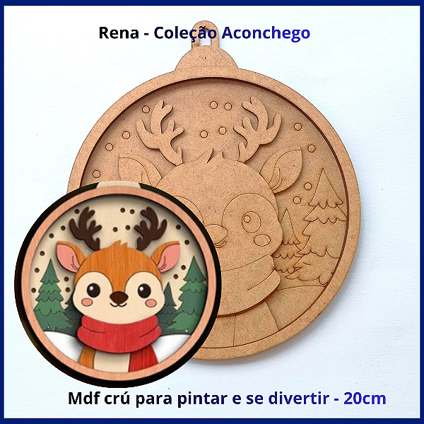 Rena - mdf crú para pintar