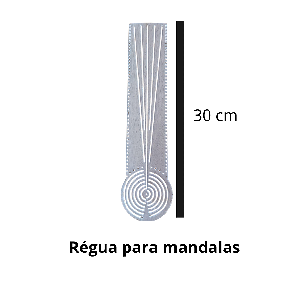 Régua para mandalas