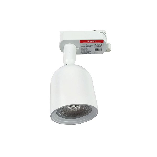 SPOT LED PARA TRILHO ELETRIFICADO BR 3000K 7W