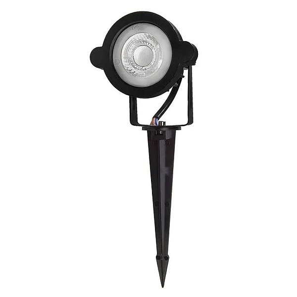 LUMINÁRIA LED ESPETO JARDIM 7W VERDE IP65 BIVOLT GALAXY