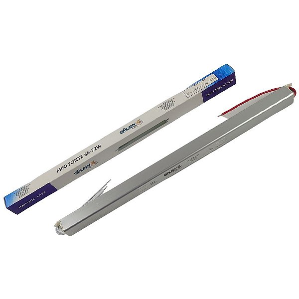 FONTE SLIM 72W 6A IP20 BIVOLT GALAXY