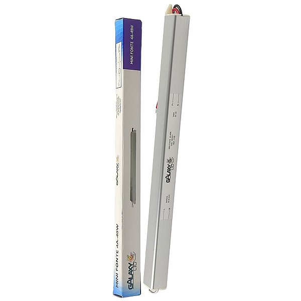 FONTE SLIM 48W 4A IP20 BIVOLT GALAXY