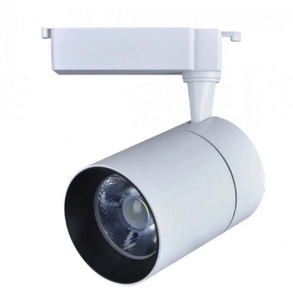SPOT LED PARA TRILHO ELETRIFICADO BRANCO 6500K 30W AVANT