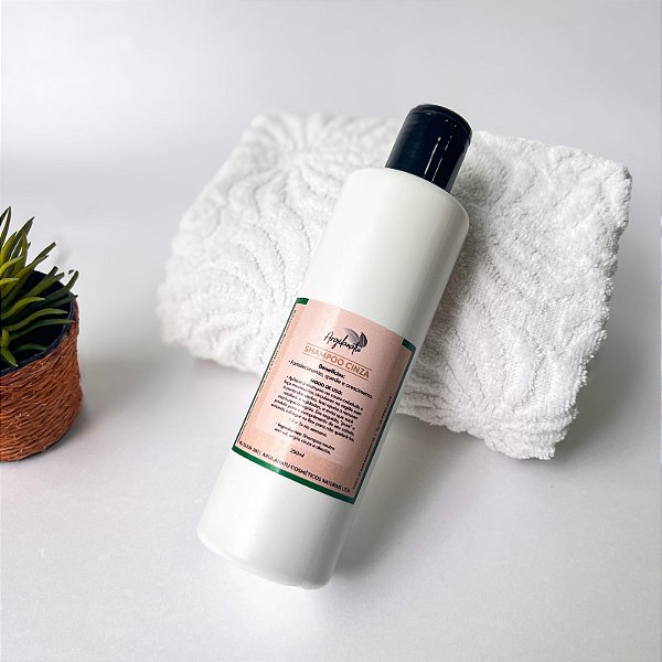 Shampoo Antiqueda de Argila Cinza - 200ml