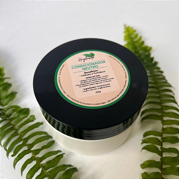 Condicionador de Argila Branca - Hidratação