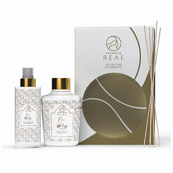 Kit Home Spray e Difusor Fragrância Fé