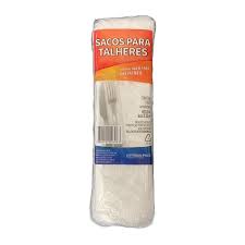 Saco para Talher Plástica 6x23cm com 1.000 unidades