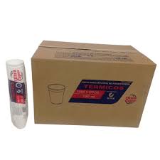 Copo Isopor de 180ml - Caixa com 40 Pacotes (de 25 unidades)