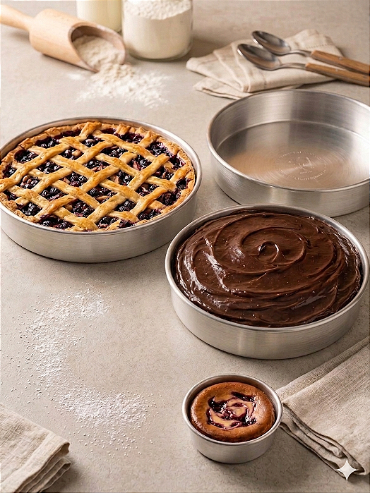 Forma de Alumínio Fundo Removível - Escolha o Tamanho e Quantidade