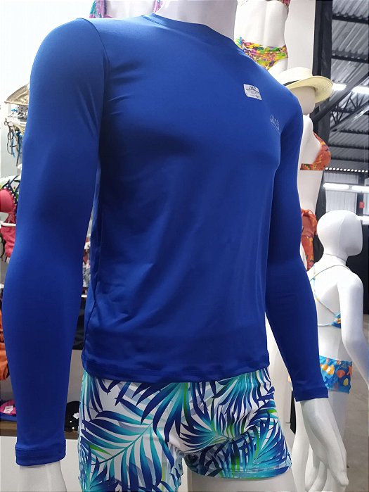 camisa uv masculina manga longa - Brisa Tropical moda praia e fitnes