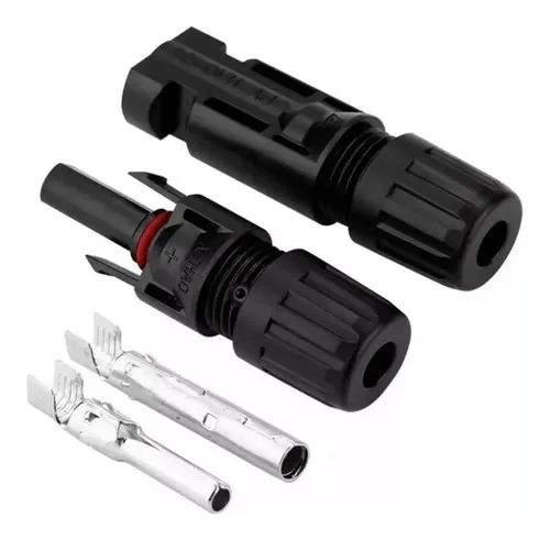 Conector Mc4 P/ Painel Cabo Solar 4A 6mm 30a - 5 Pares