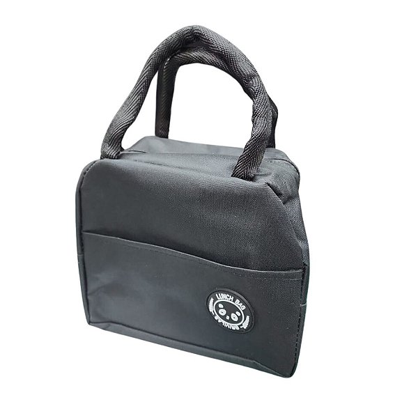 Bolsa Lancheira Termica Thermo Bag - Nylon - PN165 - Preta Itens Diversos