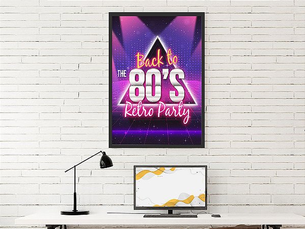 Quadro Decorativo Geek 80s