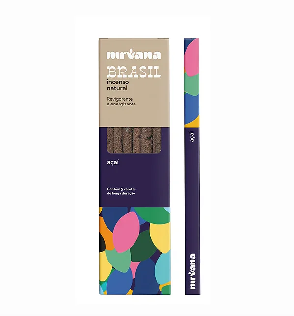 INCENSO NATURAL NIRVANA AÇAÍ
