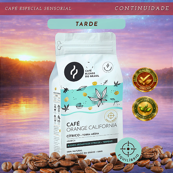 Café Orange Califórnia - GRÃOS - Sachê 500g