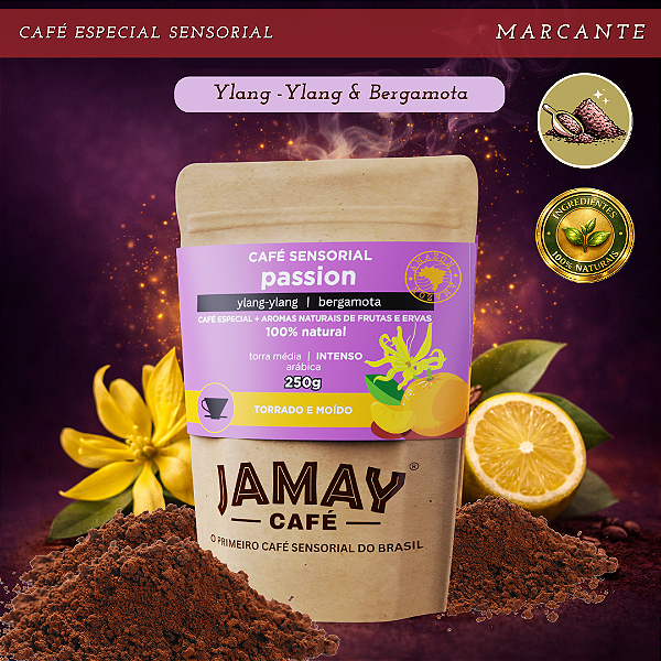 JAMAY Café Passion - MOÍDO - Sachê 250g