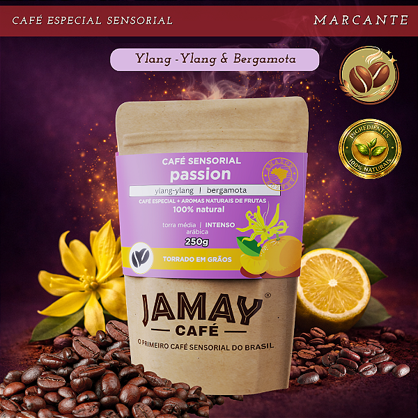 JAMAY Café Passion - GRÃOS - Sachê 250g