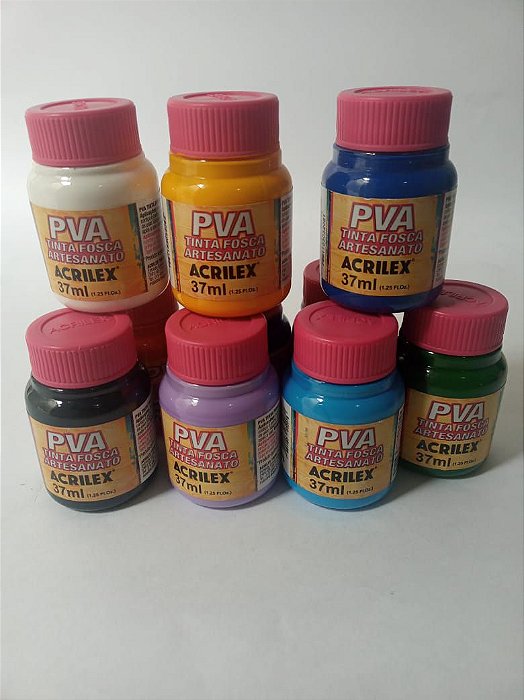PVA Tinta Fosca Artesanato - Acrilex