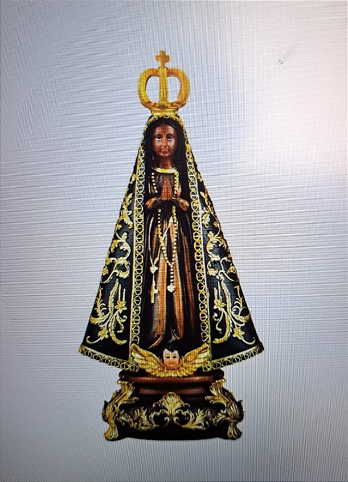 Imagem Nossa Senhora Aparecida 40,5cm - Resina