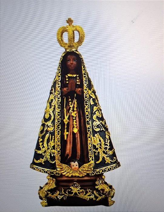 Imagem Nossa Senhora Aparecida 16cm - Resina