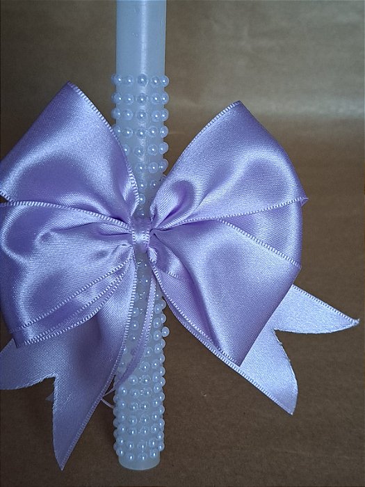Vela para Batizado - altura 18cm