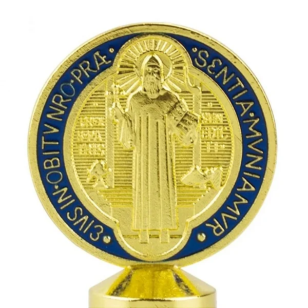 Medalhão de São Bento - altura 5,50cm