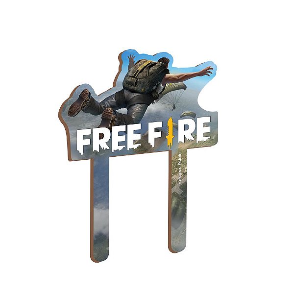 Topo de Bolo - Free Fire