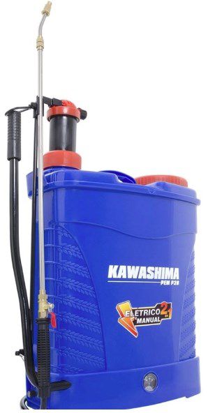 PULVERIZADOR COSTAL - 20L - PEM P20 - 2 EM 1 - BATERIA E MANUAL - 10H