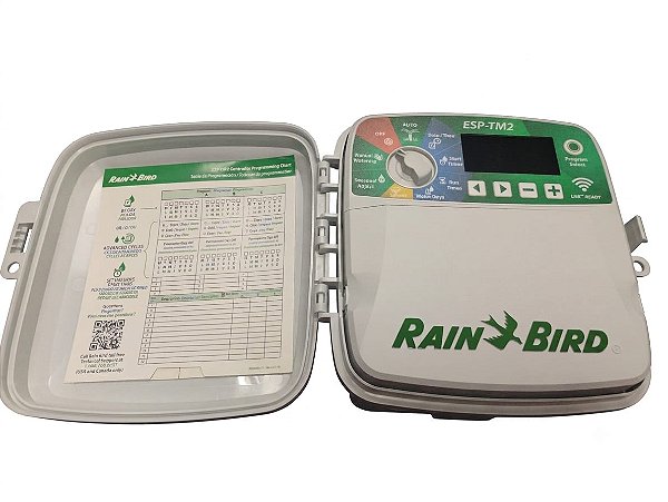 Controlador de Irrigação Rain Bird ESP-TM2- 4 Estações Wifi 230V Externo