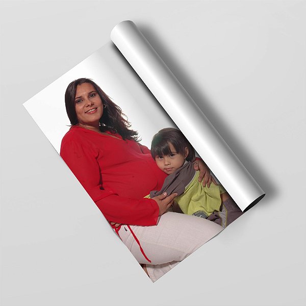 Impressão em Vinil Adesivo 50x70,5 cm com sua Imagem - personalizado