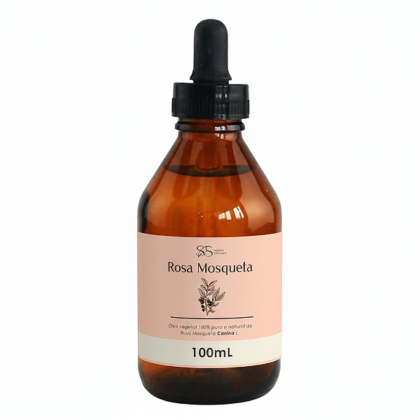 Óleo de Rosa Mosqueta (Canina) - Reduz Estrias, Celulites, Manchas, Cicatrizante