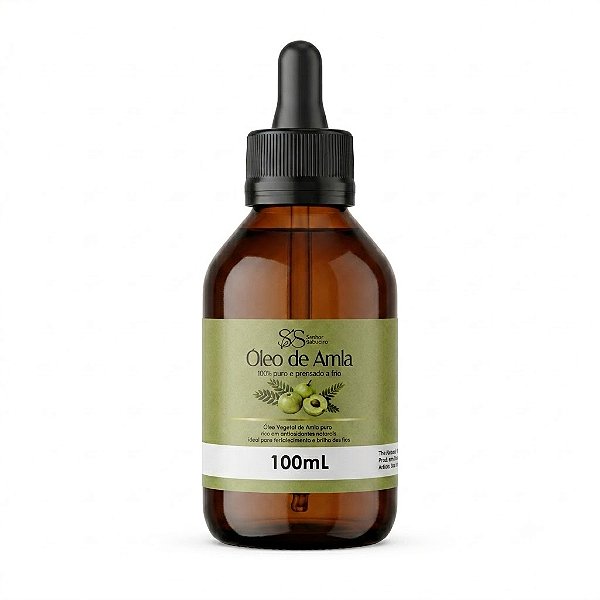 Óleo Vegetal de Amla 100% Puro Senhor Saboeiro