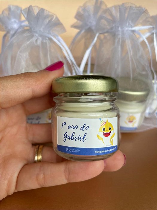 Vela aromática baby 30g (Personalizada)