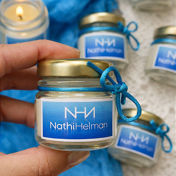 Mini Vela 30g Personalizada - Acima de 15 unidades