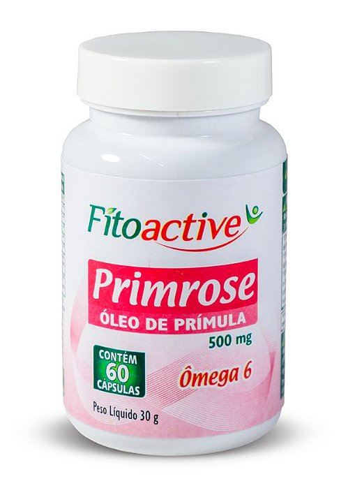 Óleo De Prímula 60 Cápsulas Primrose Fitoactive