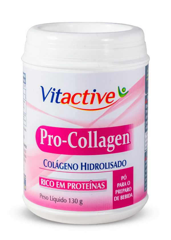 Colágeno Hidrolisado - Pro-Collagen 130 G Pó Vitactive