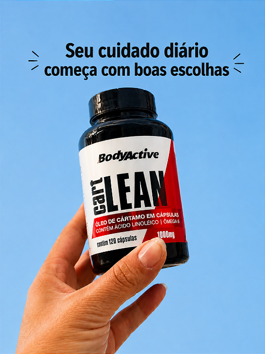 Óleo De Cártamo 1000 MG 120 Cápsulas - Cart-Lean Bodyactive