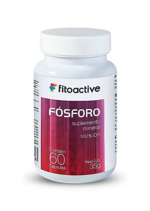 Fósforo 700 mg 60 Cápsulas Fitoactive