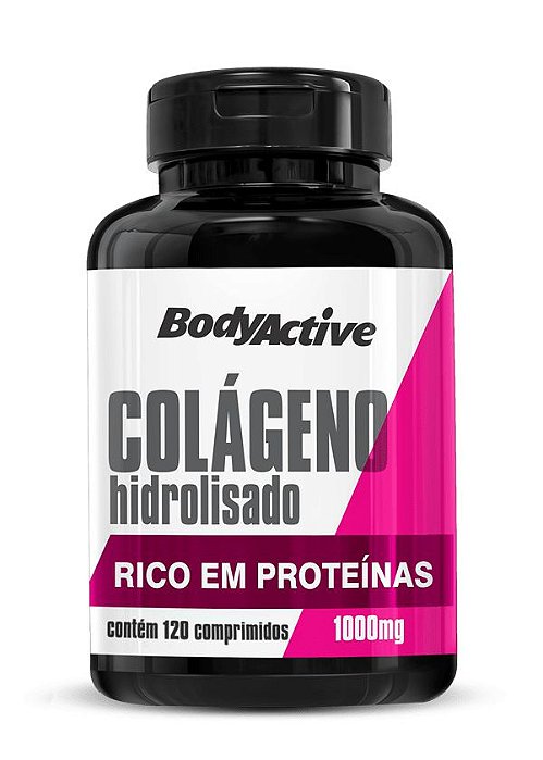 Colágeno Hidrolisado 1000 MG 120 Comprimidos Bodyactive