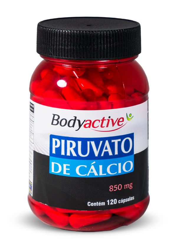 Piruvato De Cálcio 850 mg 120 Cápsulas Bodyactive