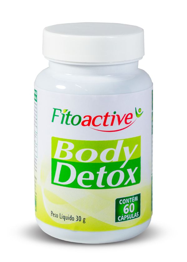 Body Detox 450 mg Cápsulas Fitoactive