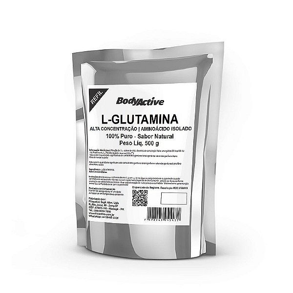 L-Glutamina 500 G Bodyactive