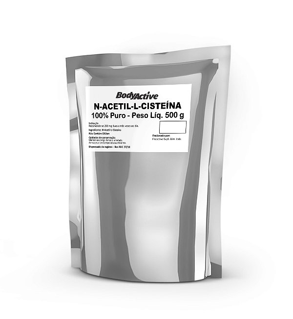 NAC Acetilcisteína (N-Acetil-L-Cisteína) 500 G em Pó Bodyactive