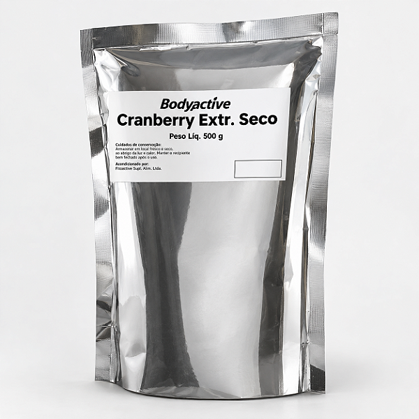 Cranberry extrato 500 G em pó Bodyactive