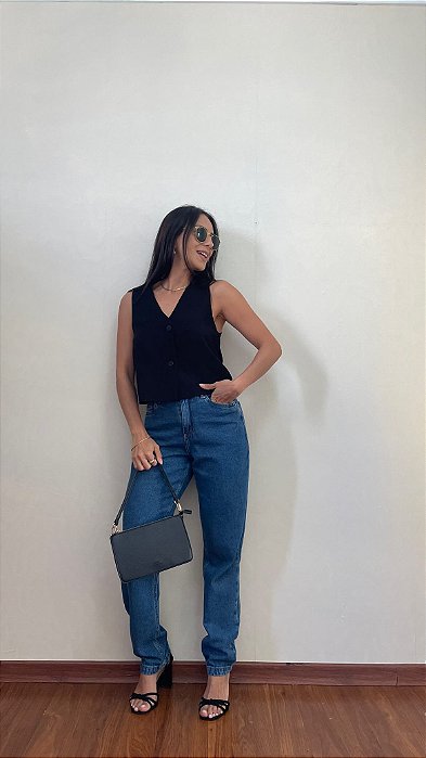 Colete de Alfaiataria Preto