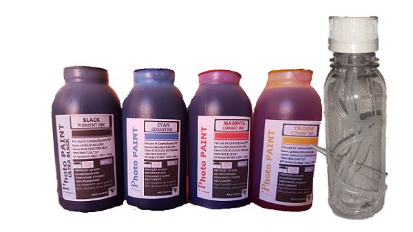 TINTA PARA CANON G3110 G3111 1 REGARGA + DISPENSER DRENO